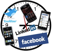 social media time management