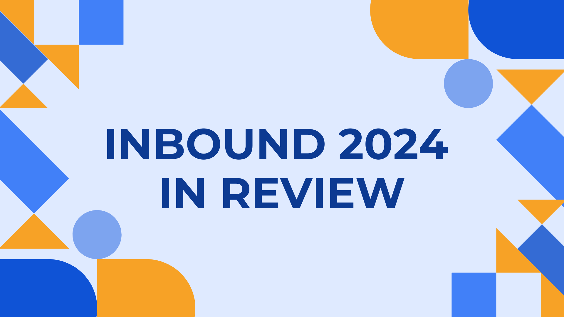 inbound 2024 in review